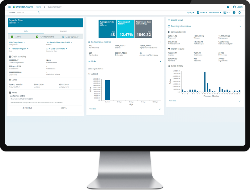 syspro customisable ERP